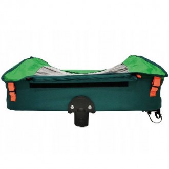 Přívěs / vozík za jízdní kolo Bellelli Trailblazer pro 1/2 děti - světle zelený