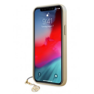 Guess 4G Charms Zadní Kryt pro iPhone 12/12 Pro 6.1 Grey