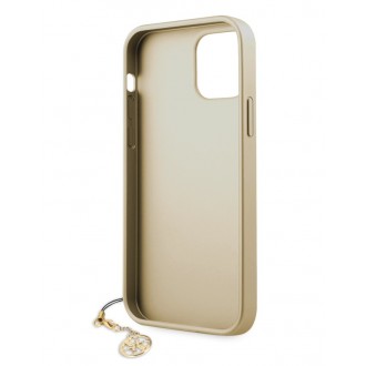 Guess 4G Charms Zadní Kryt pro iPhone 12/12 Pro 6.1 Grey