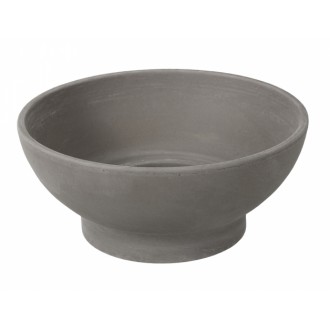 Žardinka keramická PLANTER M čedičový melír d38x15cm