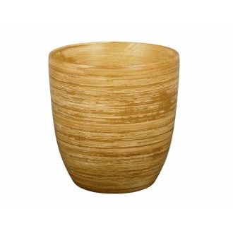 Obal na květináč keramický KODET TEAK mat 16 cm