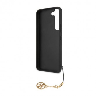 Guess 4G Charms Zadní Kryt pro Samsung Galaxy S23+ Grey