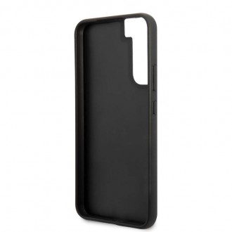 Guess PU 4G Metal Logo Zadní Kryt pro Samsung Galaxy S23+ Pink