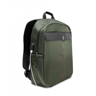 Ferrari Pouch 16" khaki Off Track Scuderia