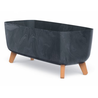Truhlík GRACIA CASE BETON samozavlažovací plast 58x24x24cm
