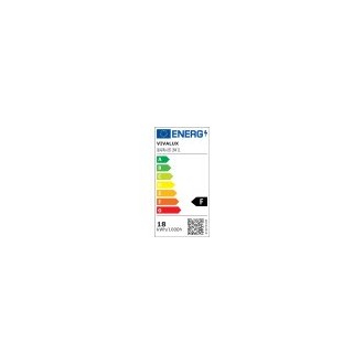 VIVALUX LED panel 18W-4000K-1800Lm-IP44-vestavěný čtverec VIV004283