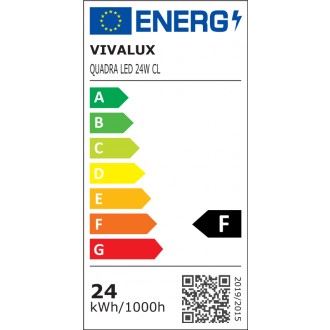 VIVALUX LED panel 24W-4000K-2400Lm-IP44-vestavný čtverec-bílý VIV004284