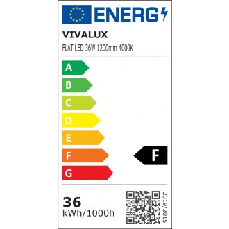 VIVALUX Led lineární svítidlo 36W-IP20-120cm-4000K-bílé VIV003731