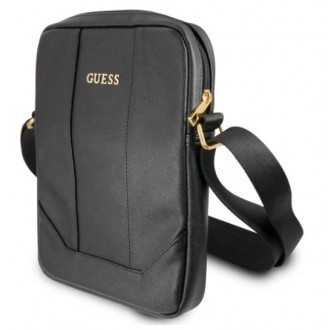 Taška na tablet Guess Saffiano Look 10" černá