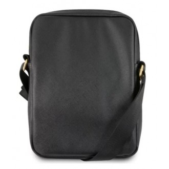 Taška na tablet Guess Saffiano Look 10" černá