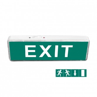 VIVALUX Nouzové LED svítidlo "EXIT"-3W-3,7V-IP20-LI-ION VIV004032