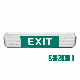 VIVALUX Nouzové LED svítidlo"EXIT" 5W-3,7V-IP20-RACER-LI-ION VIV004033