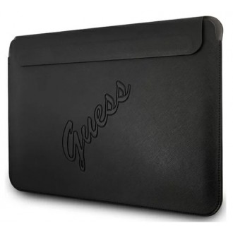 Guess PU pouzdro na počítač Saffiano 13" černý