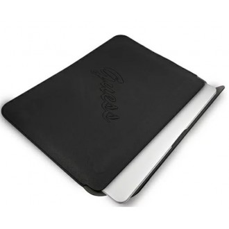 Guess PU pouzdro na počítač Saffiano 13" černý