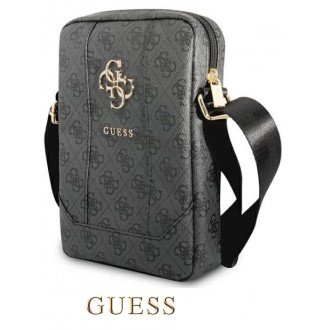 Guess pouzdro 8" šedé 4G velké kovové logo