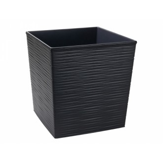 Obal na květináč plastový JUKA PROUTÍ 25x25 cm