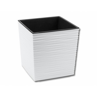 Obal na květináč plastový JUKA PROUTÍ 25x25 cm