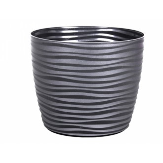 Obal na květináč plastový SAHARA PETIT 17 cm