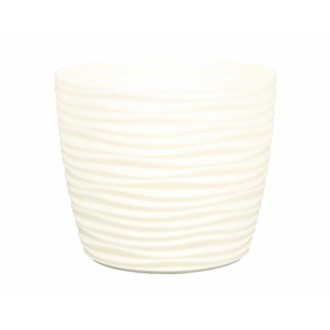 Obal na květináč plastový SAHARA PETIT 17 cm