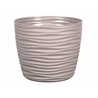 Obal na květináč plastový SAHARA PETIT 17 cm