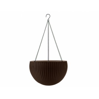 Obal na květináč plastový SPHERE PLANTER závěsný 35 cm