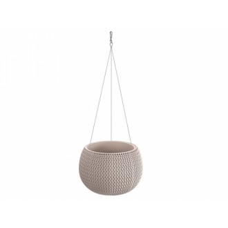Obal na květináč samozavlažovací SPLOFY BOWL WS 3v1 závěsný mat 29 cm