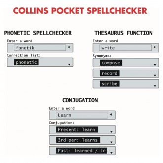 Collins elektronická kontrola pravopisu
