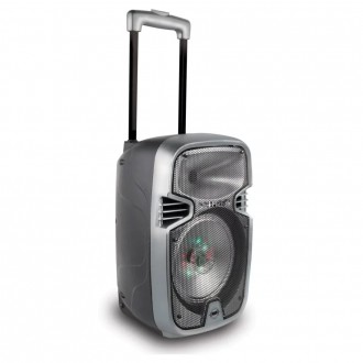 Bezdrátový karaoke Audio System iParty se světelnými efekty a mikrofonem