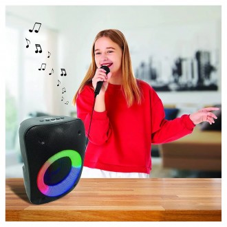 Sada přenosných Bluetooth reproduktorů iParty s mikrofonem