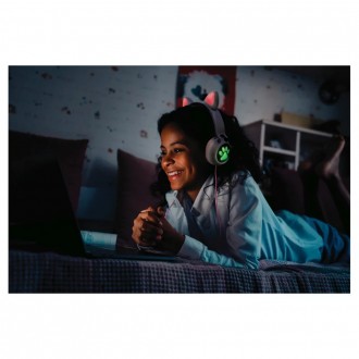 Bezdrátová Bluetooth sluchátka s kočičími oušky