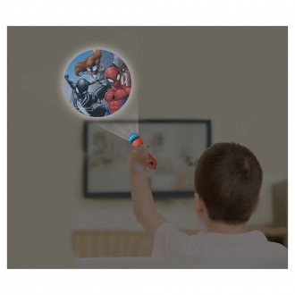 Baterka s projektorem Spider-Man