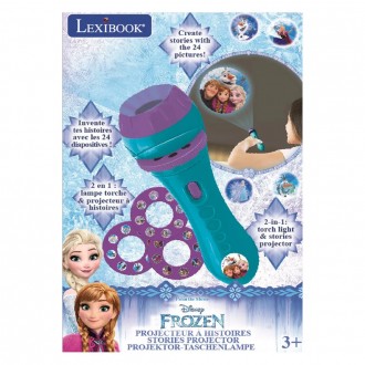 Baterka s projektorem Disney Frozen