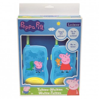 Vysílačky Prasátko Peppa s dosahem 120 metrů