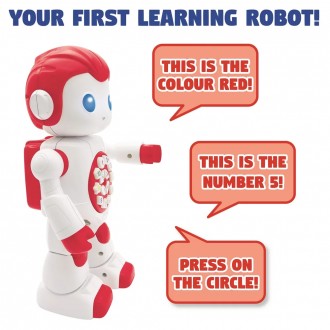 Mluvící robot Powerman First se světelnými efekty