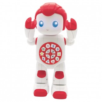 Mluvící robot Powerman First se světelnými efekty