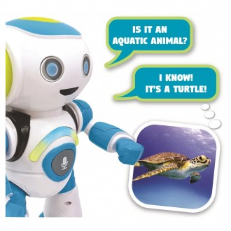 Mluvící robot Powerman Junior se světelnými efekty, dálkové ovládání