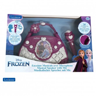 Kabelka Disney Frozen s reproduktorem a s mikrofonem