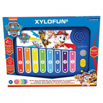 XYLO-FUN - Elektronický xylofon Tlapková patrola