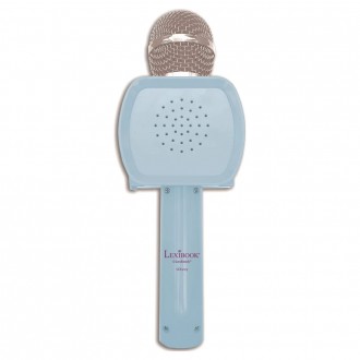 Bezdrátový karaoke mikrofon Disney Frozen s vestavěným reproduktorem a měničem hlasu