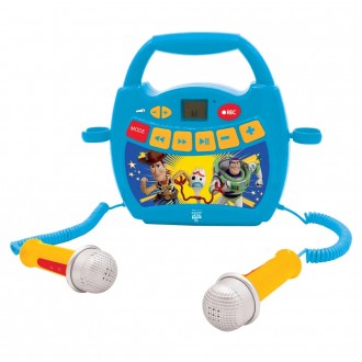 Reproduktor karaoke Disney Toy Story se 2 mikrofony