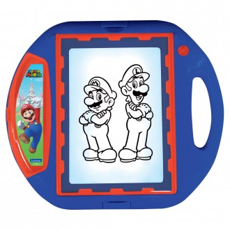Kreslící projektor Super Mario se šablonami a razítky