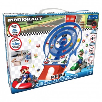 Elektronická hra s LCD displejem a 2 míčky Mario Kart