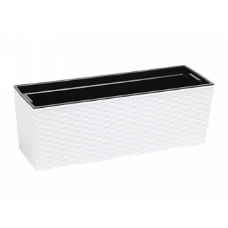 Truhlík plastový BEGONIA RATTAN 56x19x19 cm