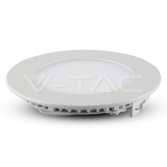 V-TAC LED panel podhledový kulatý 22W-IP20-bílý Barevná teplota (К): Neutrální bílá 4000K SKU6423