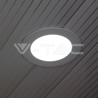 V-TAC LED panel podhledový kulatý 22W-IP20-bílý Barevná teplota (К): Neutrální bílá 4000K SKU6423