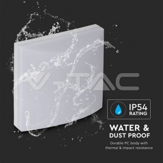 V-TAC LED svítidlo pro označení adresy se senzorem 10W-800LM SKU781