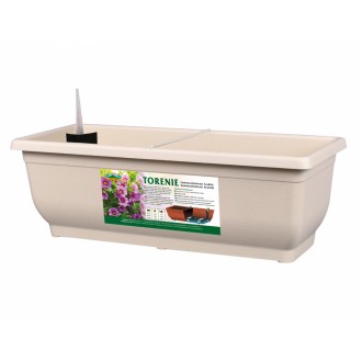 Truhlík TORENIE MODERN samozavlažovací plastový matný 75cm