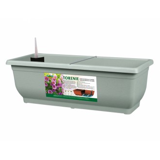 Truhlík TORENIE MODERN samozavlažovací plastový matný 75cm