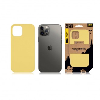 Tactical Velvet Smoothie Kryt pro Apple iPhone 12/12 Pro Banana