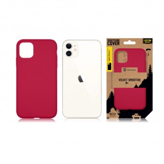 Tactical Velvet Smoothie Kryt pro Apple iPhone 11 Sangria